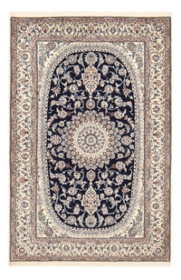 Perser Rug - Nain - Premium - 198 x 131 cm - dark blue