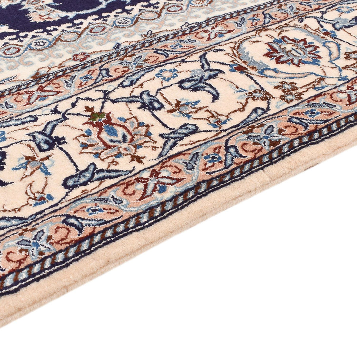 Perser Rug - Nain - Premium - 198 x 131 cm - dark blue