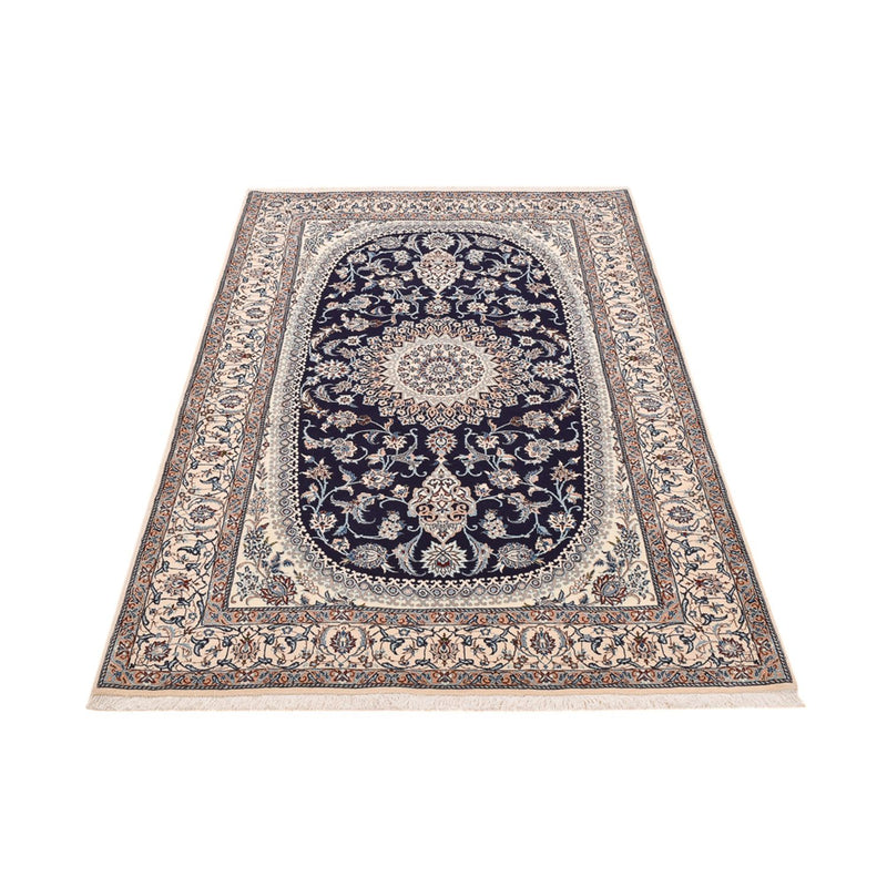 Perser Rug - Nain - Premium - 198 x 131 cm - dark blue