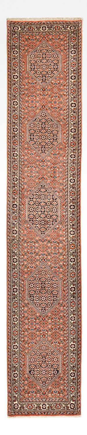 Runner Perser Rug - Bidjar - 380 x 69 cm - terracotta