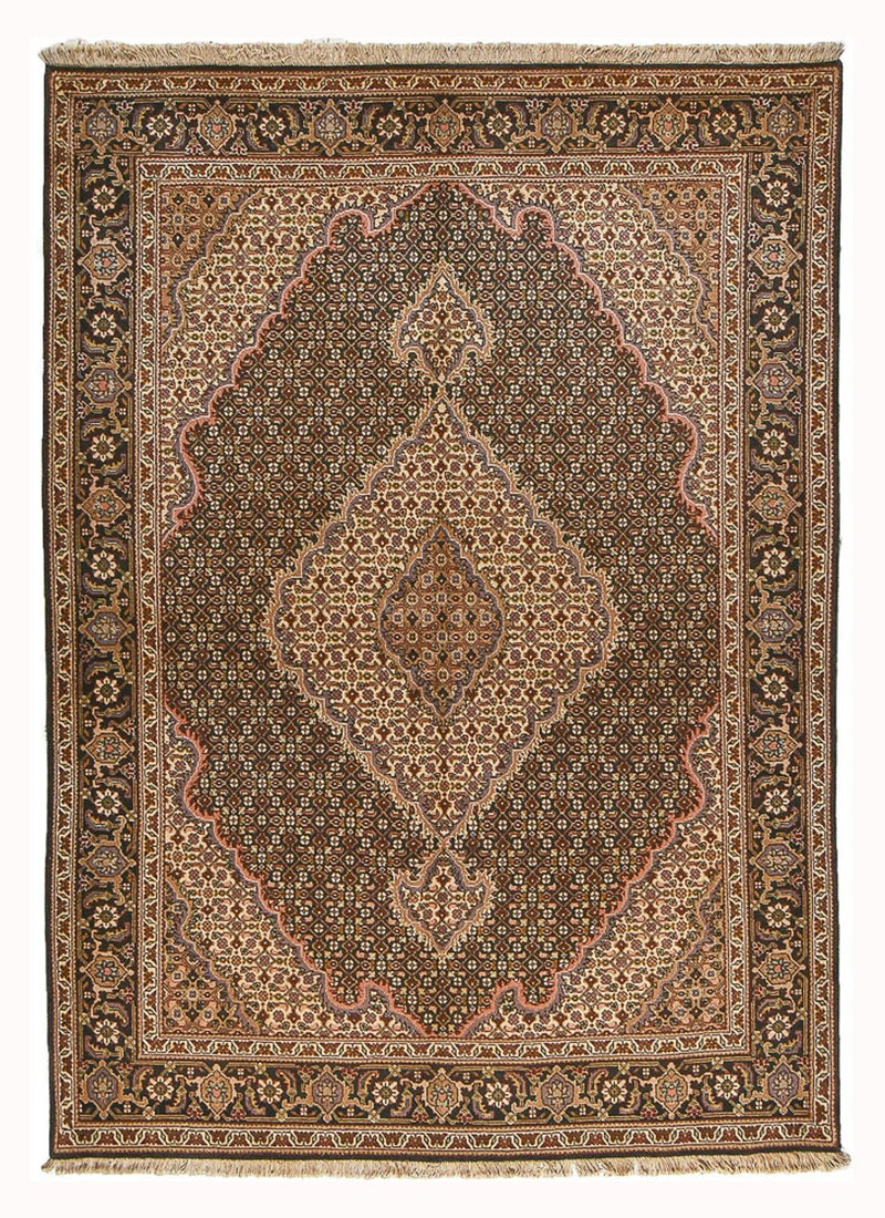 Perser Rug - Tabriz - Royal - 210 x 151 cm - dark brown