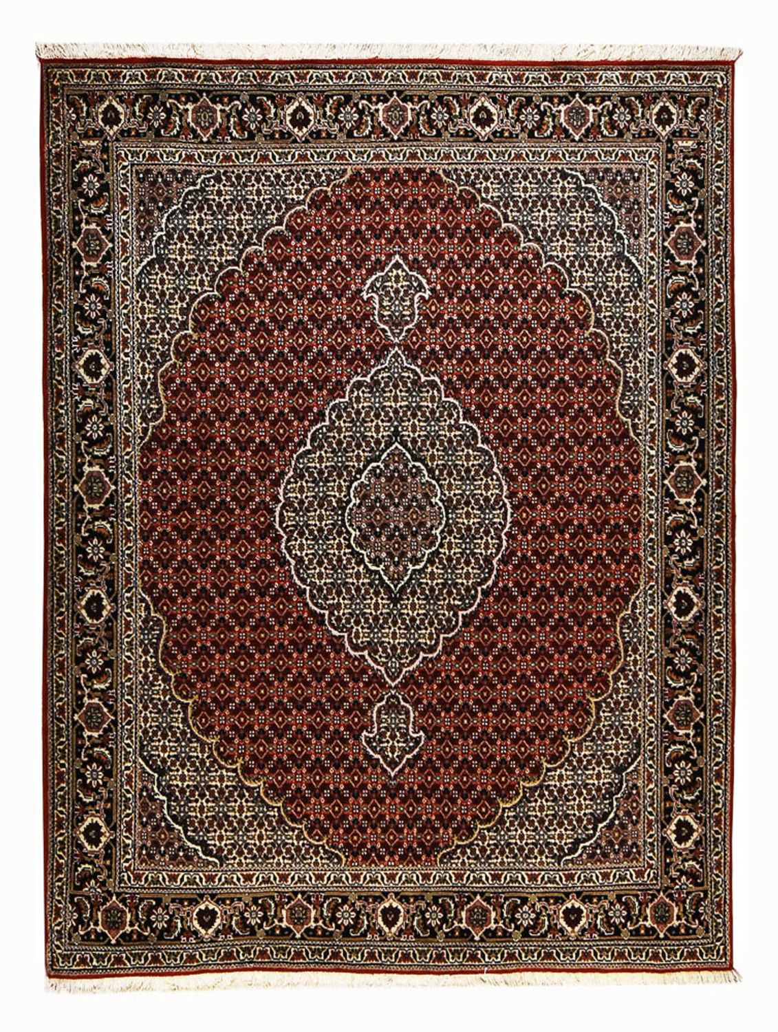 Perser Rug - Tabriz - Royal - 202 x 154 cm - dark red