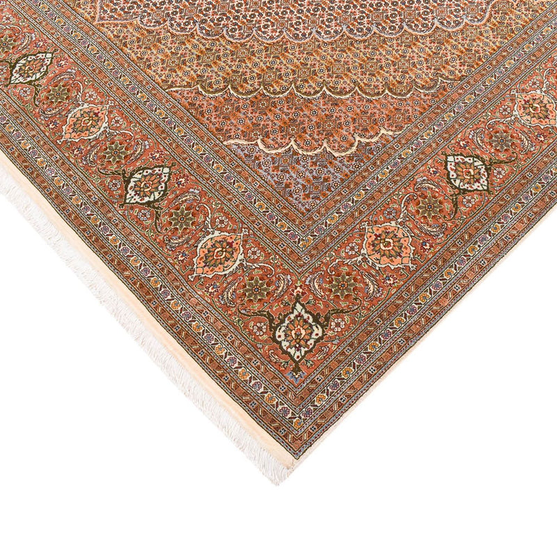 Runner Perser Rug - Tabriz - Royal - 403 x 200 cm - light brown