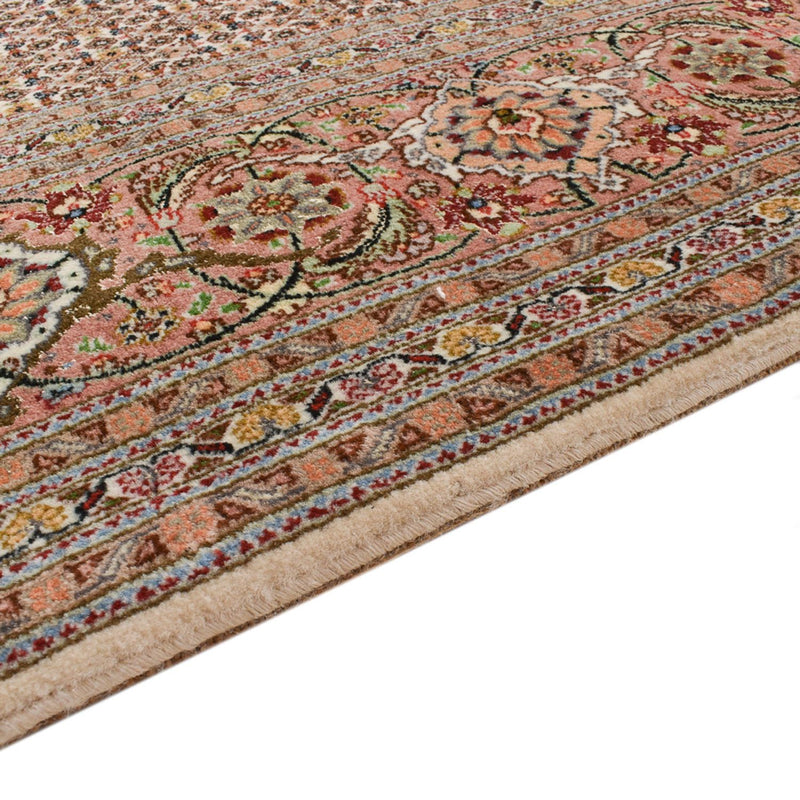 Runner Perser Rug - Tabriz - Royal - 408 x 201 cm - light brown