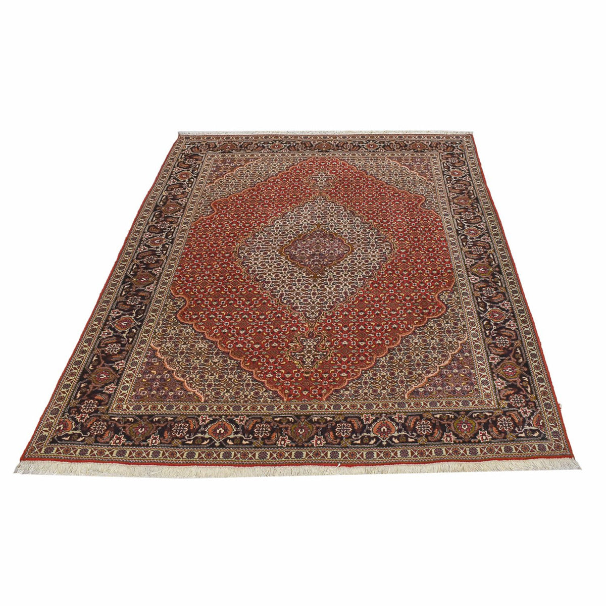 Perser Rug - Tabriz - Royal - 204 x 156 cm - red