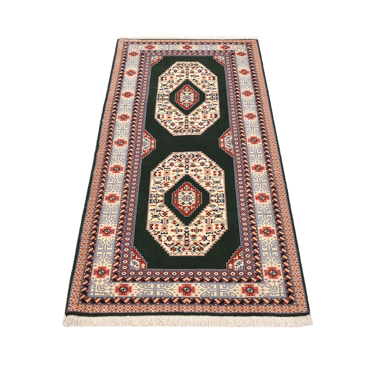 Runner Perser Rug - Tabriz - Royal - 182 x 75 cm - dark blue