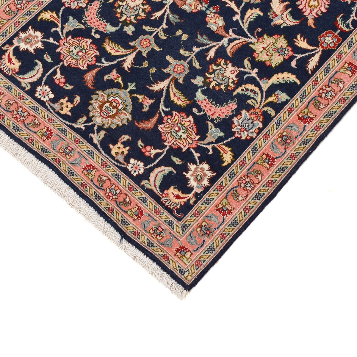 Runner Perser Rug - Tabriz - Premium - 300 x 68 cm - dark blue