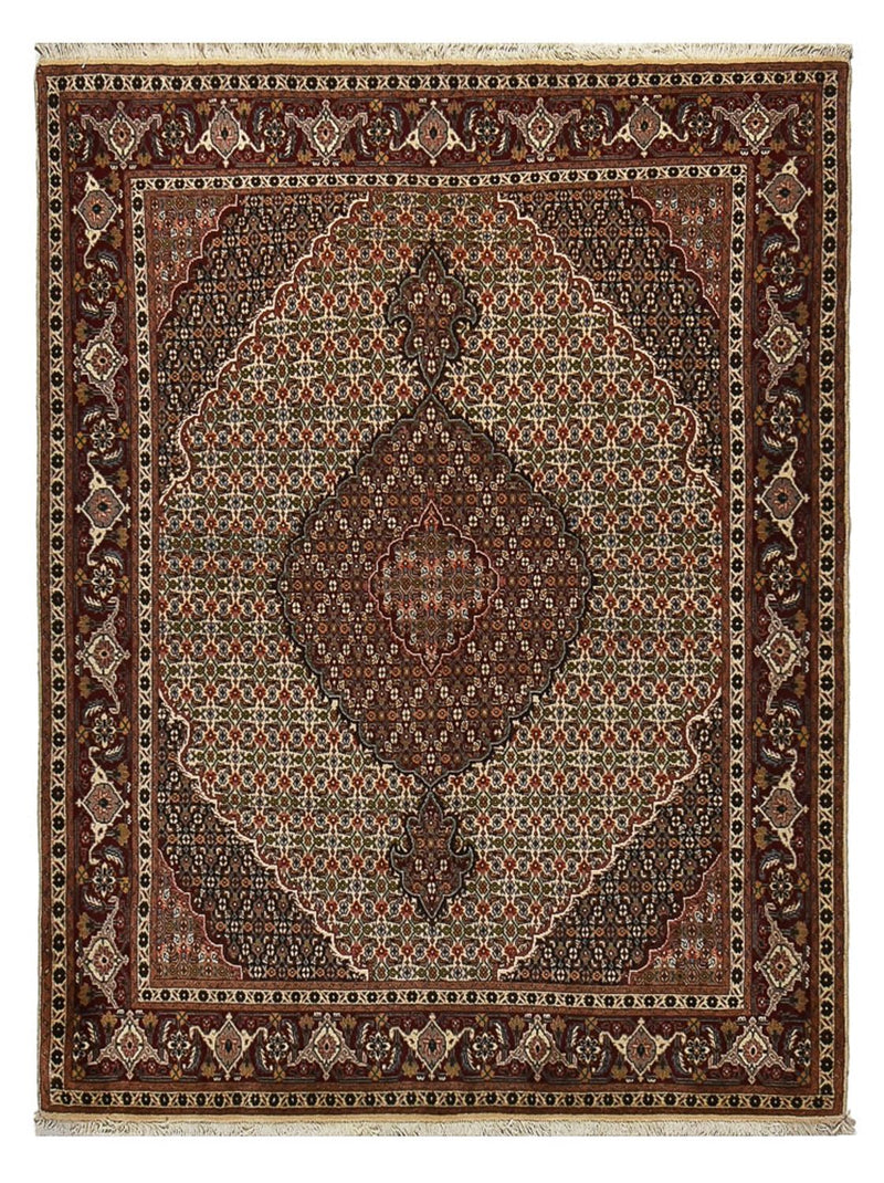 Perser Rug - Tabriz - Royal - 203 x 156 cm - light brown