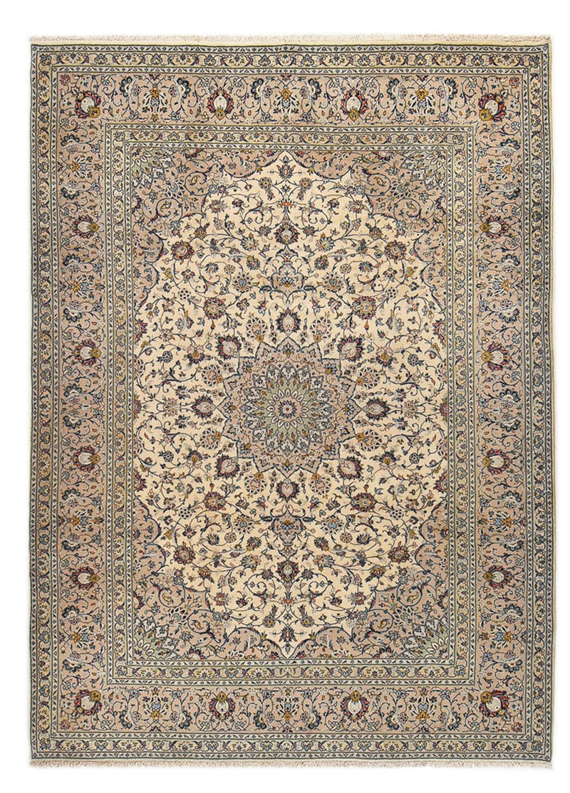 Perser Rug - Keshan - Royal - 342 x 247 cm - sand