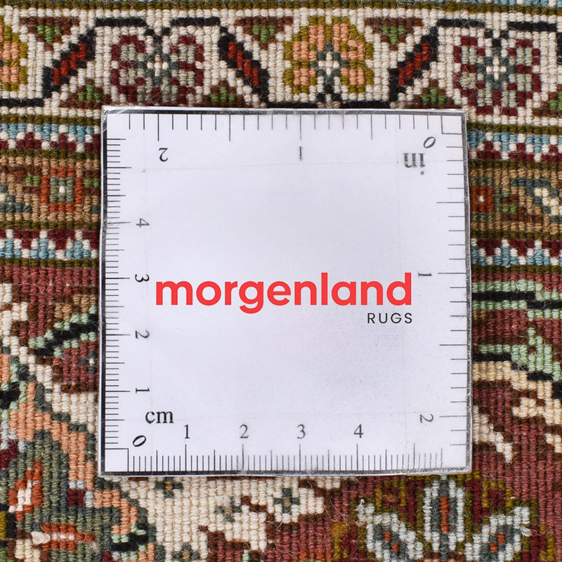 Runner Perser Rug - Tabriz - Royal - 404 x 150 cm - light brown