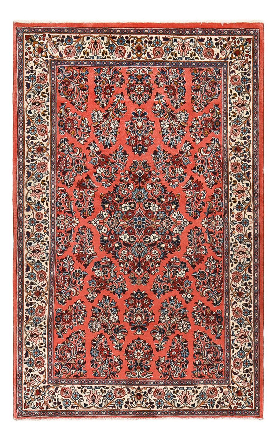 Perser Rug - Classic - 201 x 126 cm - red