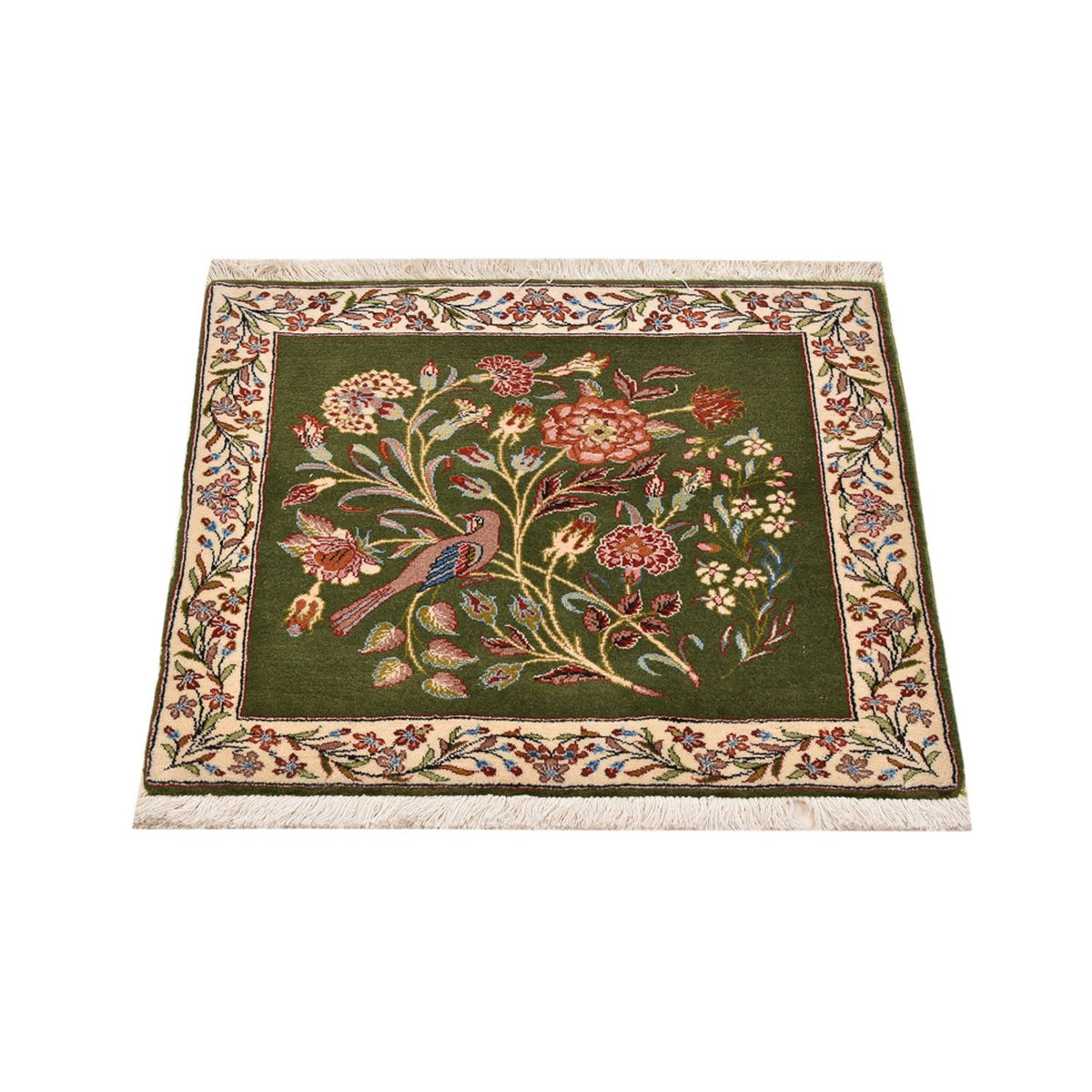 Perser Rug - Royal square  - 60 x 60 cm - green