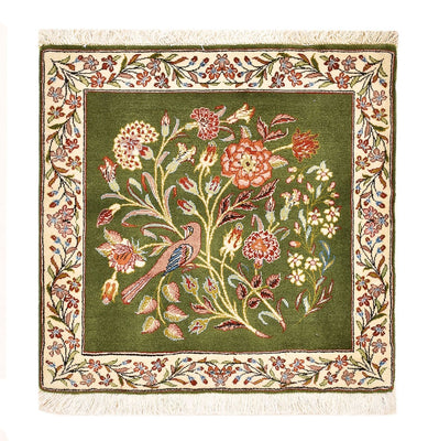 Perser Rug - Royal square  - 60 x 60 cm - green