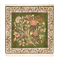 Perser Rug - Royal square  - 60 x 60 cm - green