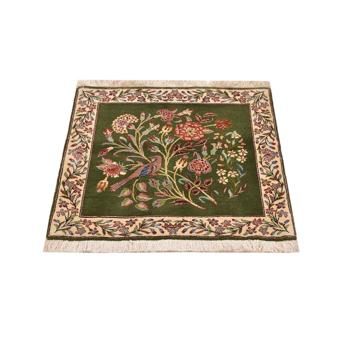 Perser Rug - Royal square  - 60 x 60 cm - green