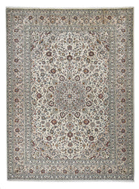 Perser Rug - Keshan - Royal - 347 x 253 cm - grey