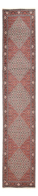 Runner Perser Rug - Bidjar - 389 x 74 cm - brown