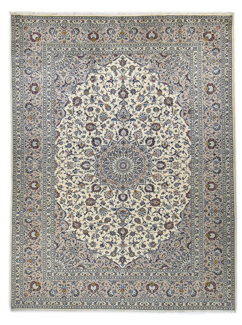 Perser Rug - Keshan - Royal - 340 x 250 cm - grey