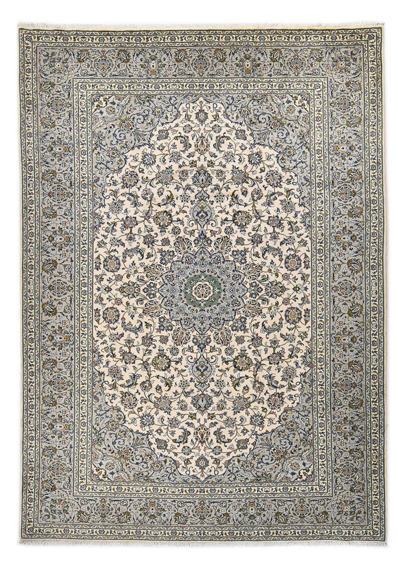 Perser Rug - Keshan - Royal - 347 x 248 cm - grey