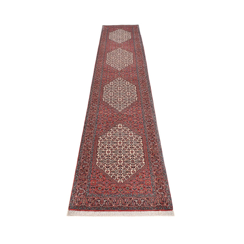 Runner Perser Rug - Bidjar - 400 x 74 cm - brown