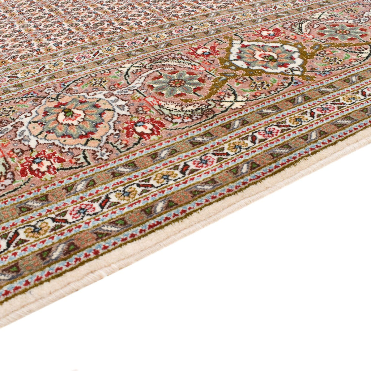 Runner Perser Rug - Tabriz - Royal - 397 x 197 cm - rust