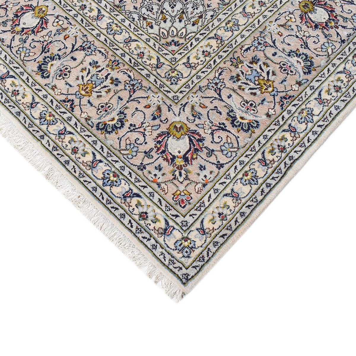 Perser Rug - Keshan - Royal - 350 x 250 cm - grey