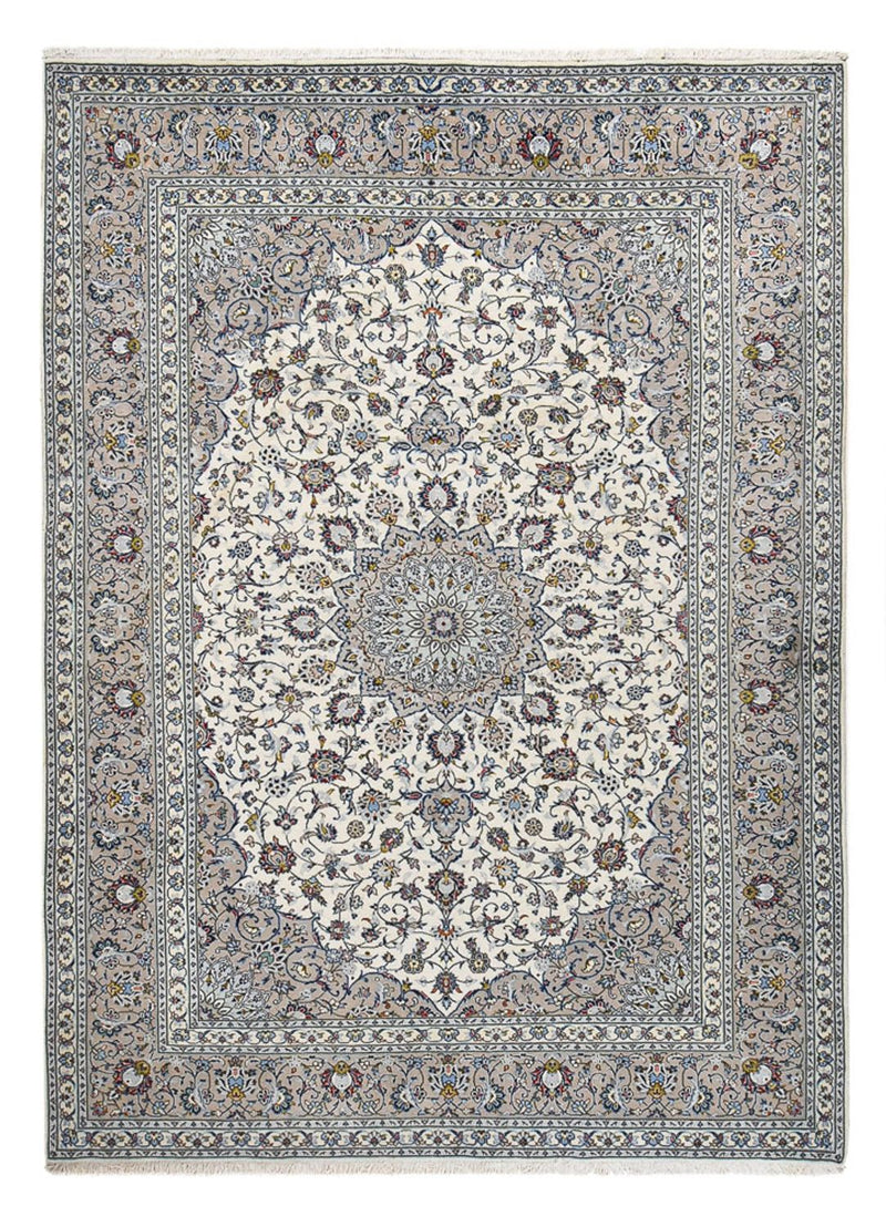 Perser Rug - Keshan - Royal - 349 x 250 cm - grey