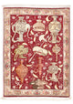 Tabriz - 50 Raj Rug 63x92cm - Persian Rugs