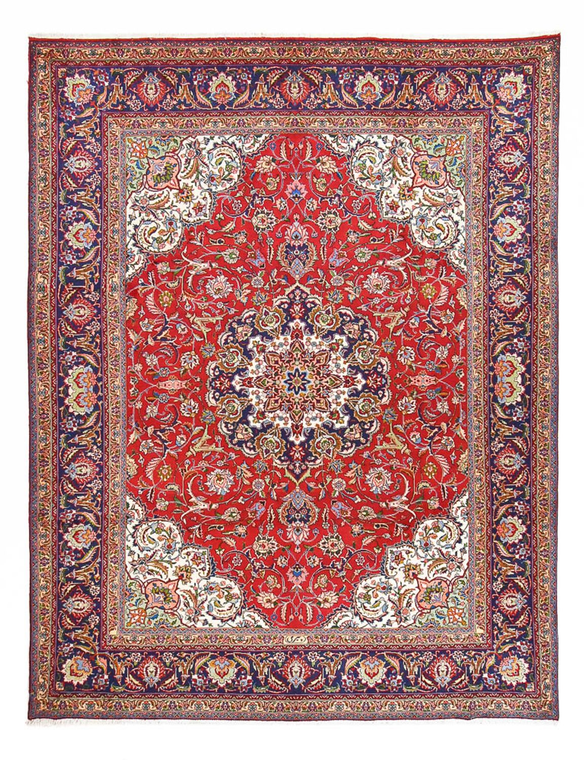 Perser Rug - Tabriz - Royal - 390 x 298 cm - red
