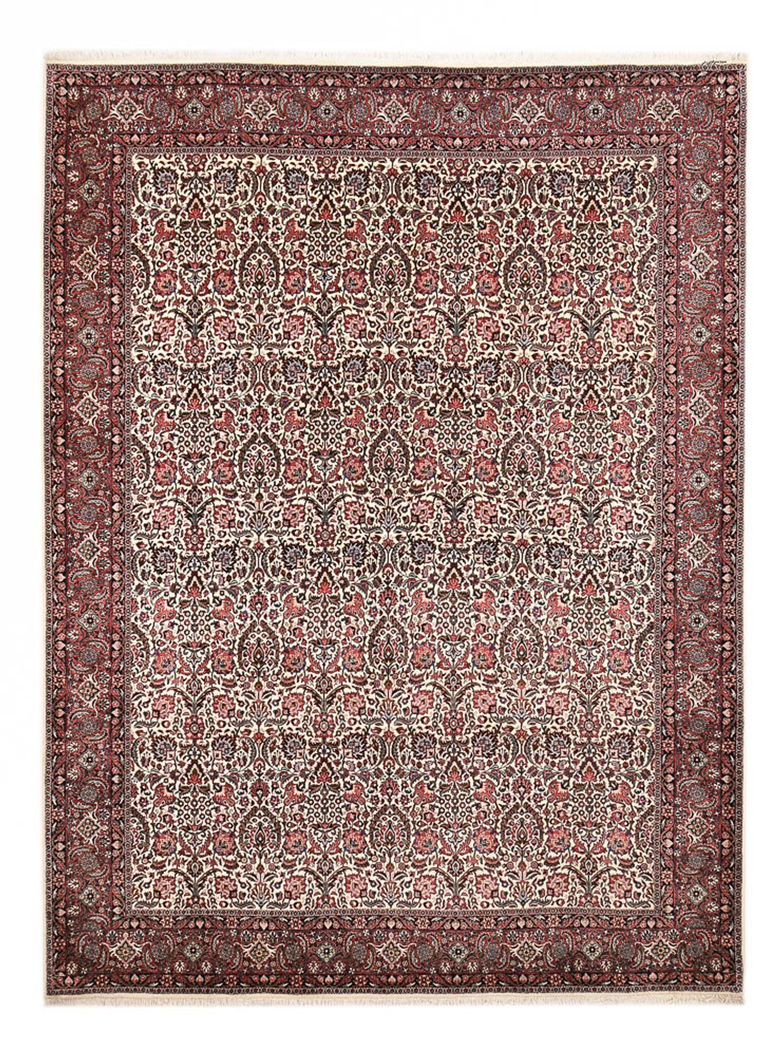 Perser Rug - Bidjar - 348 x 255 cm - light red