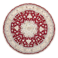 Perser Rug - Tabriz - Premium round  - 250 x 250 cm - red
