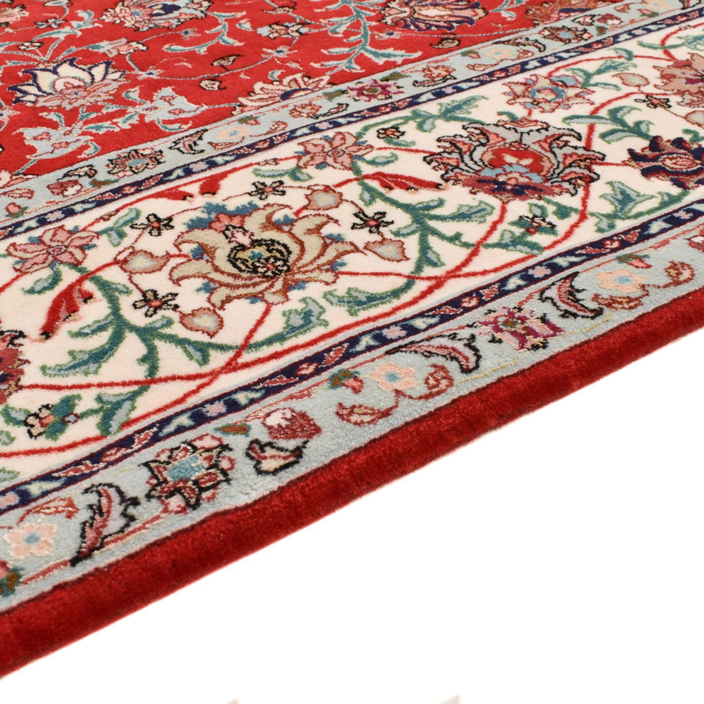 Tabriz - 60 Raj Rug 213x150cm - Persian Rugs