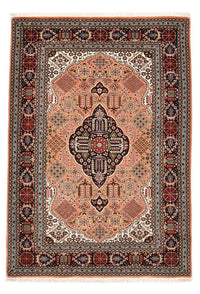 Perser Rug - Tabriz - Royal - 147 x 103 cm - light red