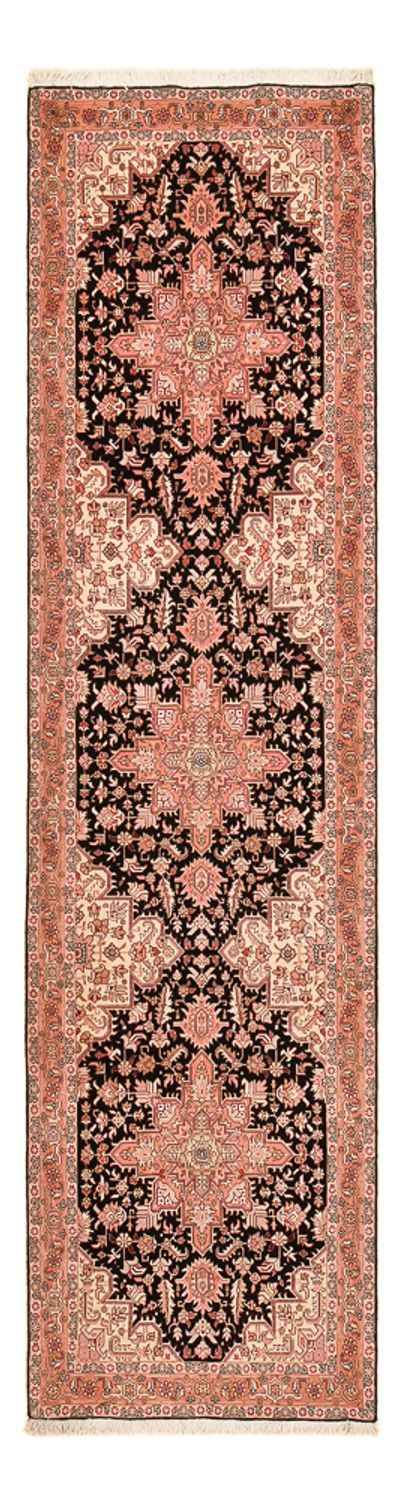 Runner Perser Rug - Tabriz - Royal - 352 x 91 cm - dark blue