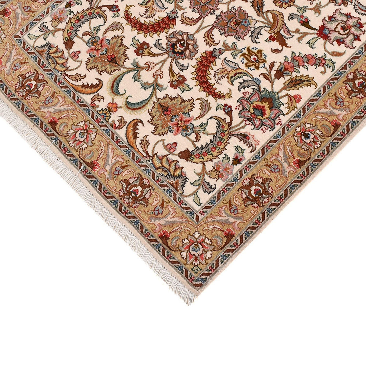 Runner Perser Rug - Tabriz - Premium - 307 x 79 cm - caramel