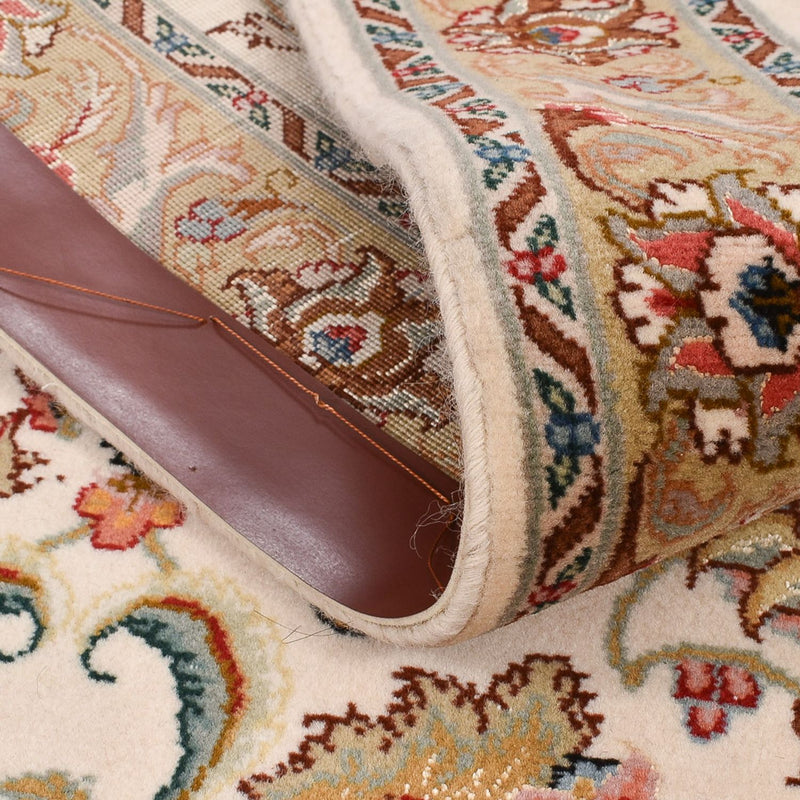 Runner Perser Rug - Tabriz - Premium - 307 x 79 cm - caramel