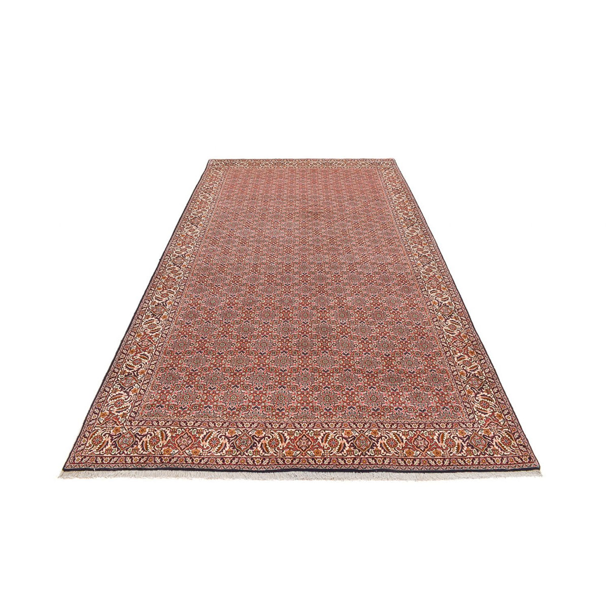 Runner Perser Rug - Bidjar - 398 x 202 cm - rust