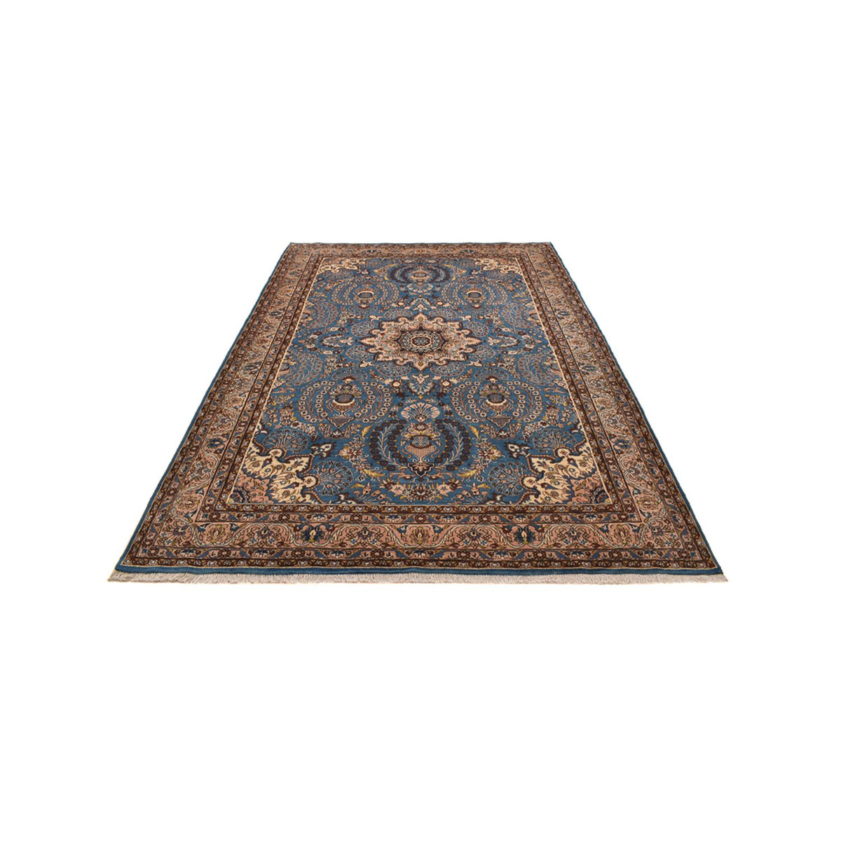 Perser Rug - Nomadic - 288 x 204 cm - sea blue