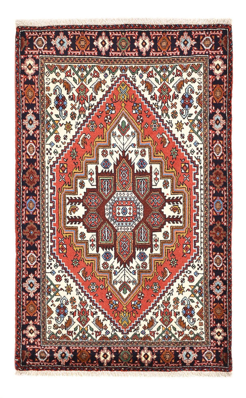 Perser Rug - Nomadic - 124 x 78 cm - light red
