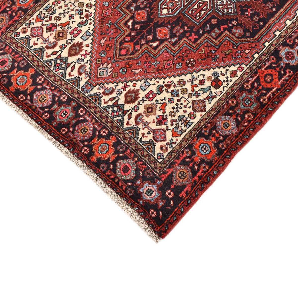 Perser Rug - Nomadic - 129 x 80 cm - light red