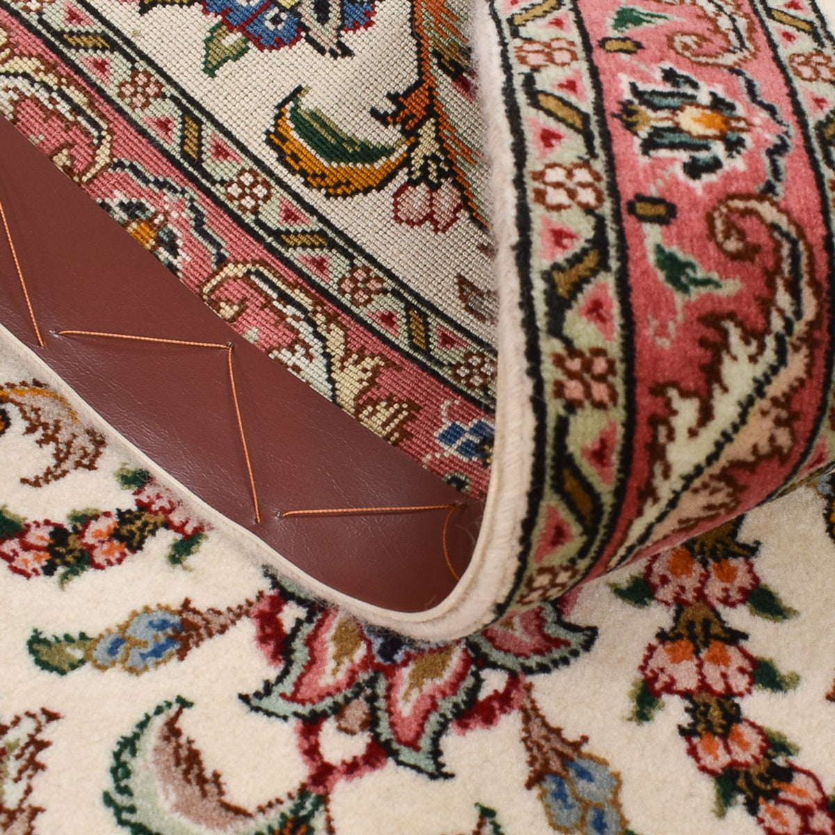 Runner Perser Rug - Tabriz - Royal - 295 x 72 cm - sand