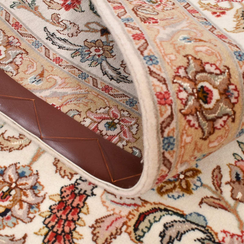 Runner Perser Rug - Tabriz - Premium - 320 x 77 cm - caramel