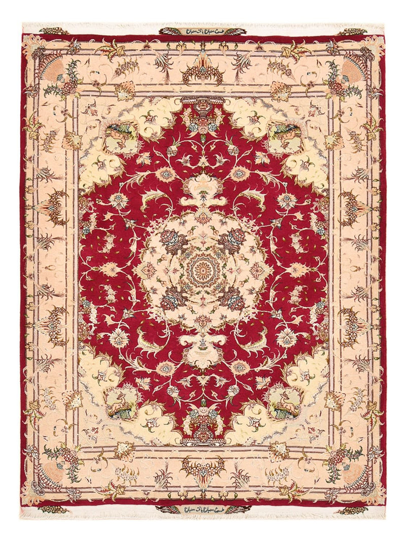 Perser Rug - Tabriz - Royal - 210 x 154 cm - red