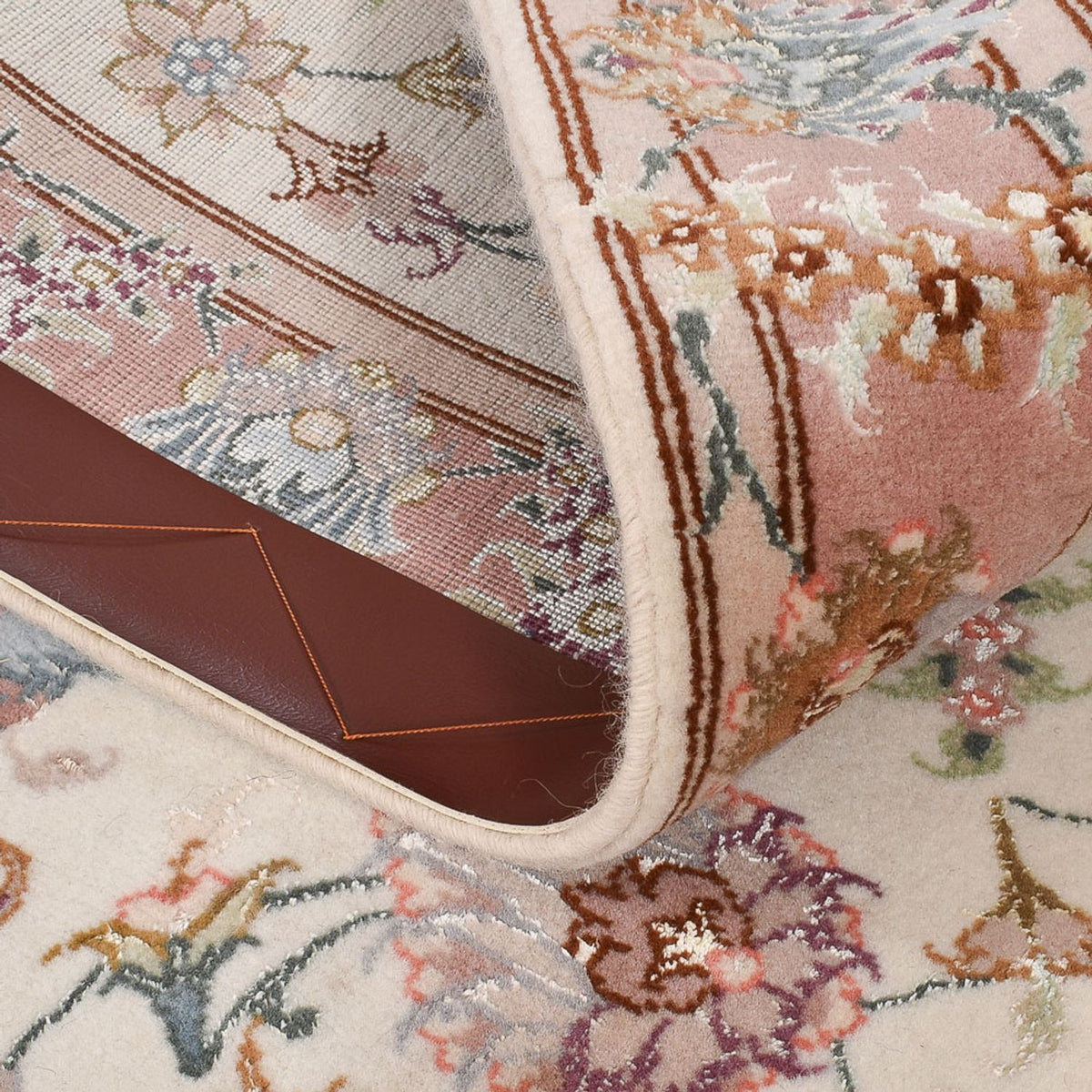 Runner Perser Rug - Tabriz - Premium - 347 x 77 cm - beige