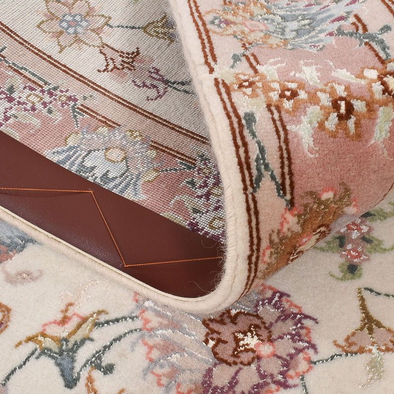 Runner Perser Rug - Tabriz - Premium - 347 x 77 cm - beige