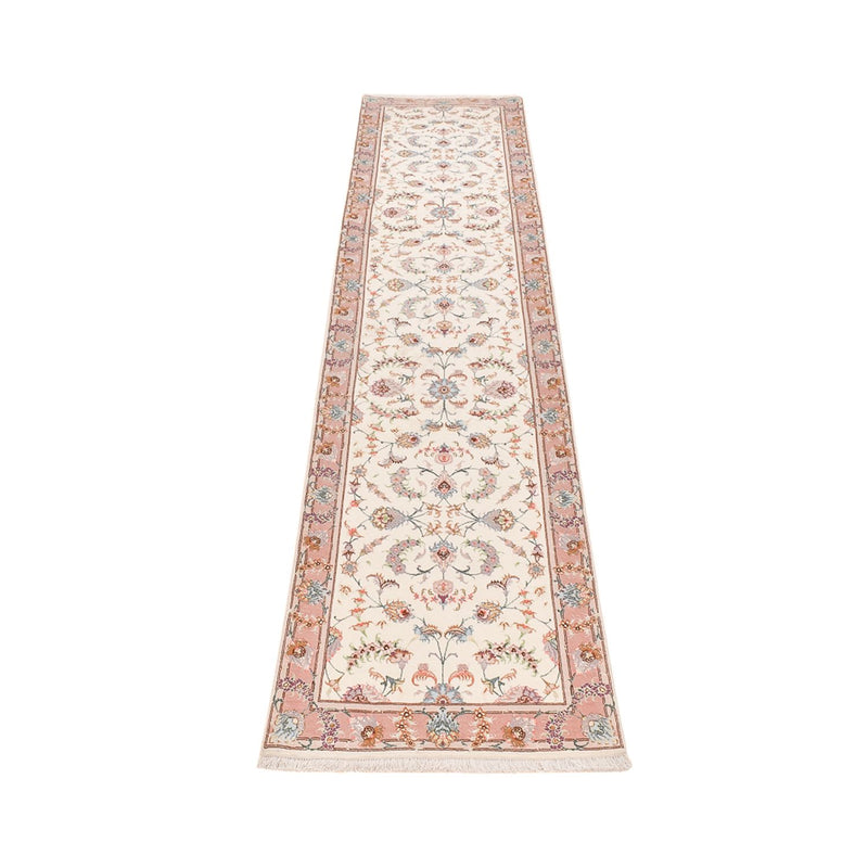 Runner Perser Rug - Tabriz - Premium - 347 x 77 cm - beige