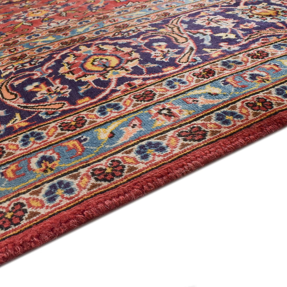 Perser Rug - Keshan - 340 x 248 cm - red