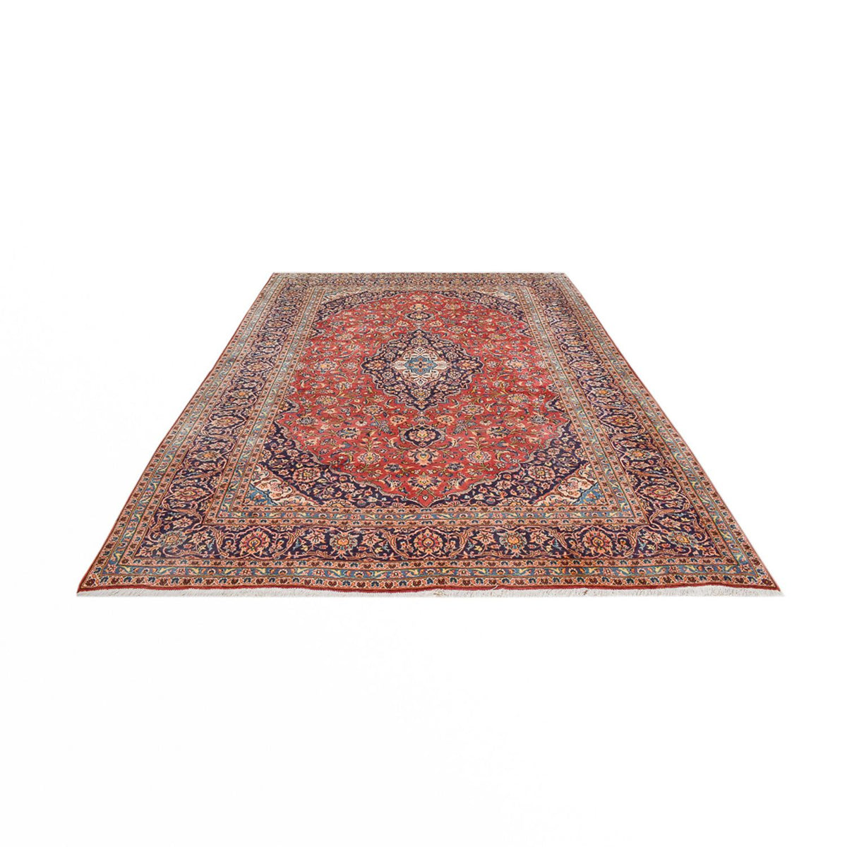 Perser Rug - Keshan - 340 x 248 cm - red