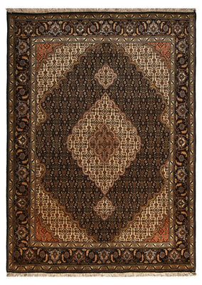 Perser Rug - Tabriz - Royal - 205 x 146 cm - dark brown