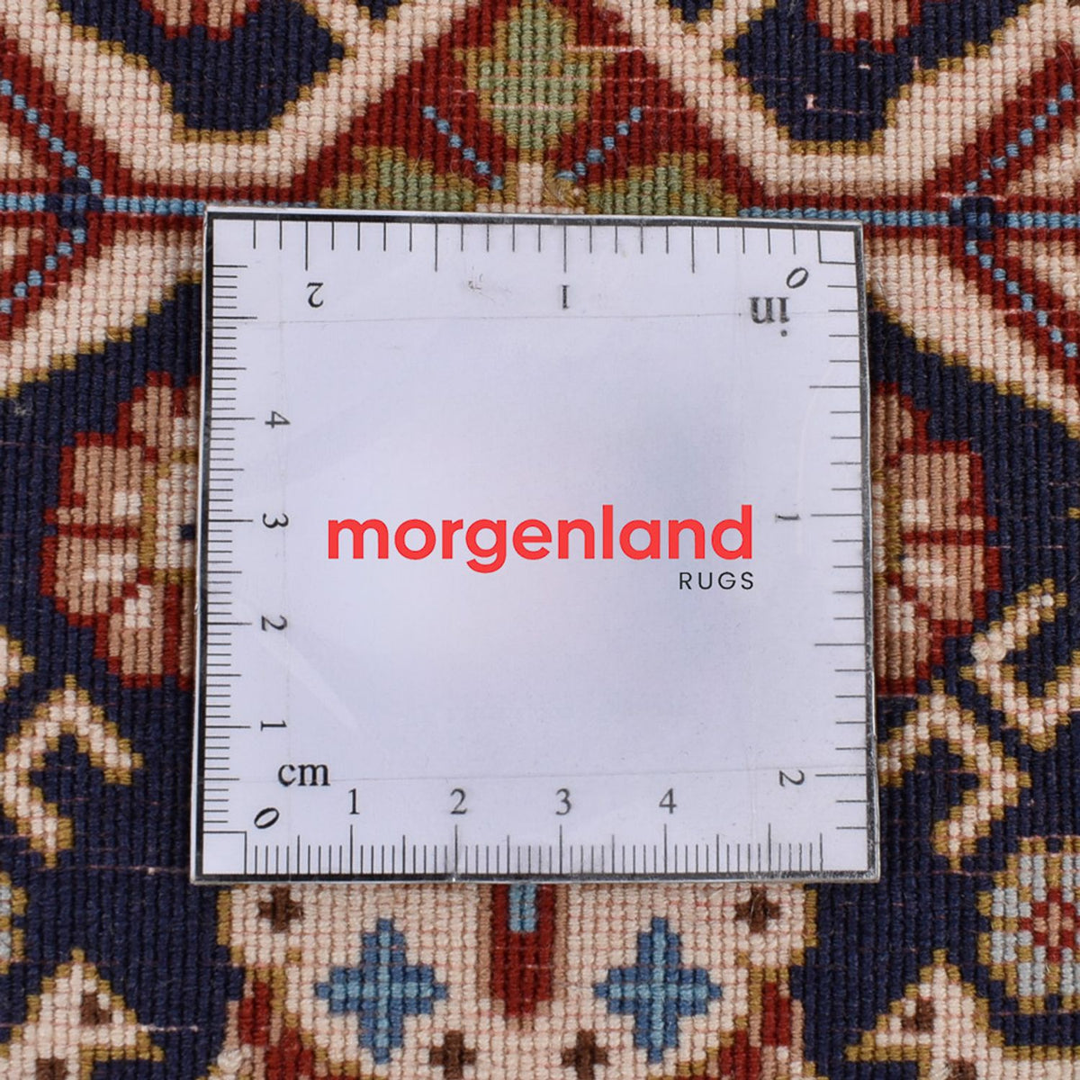 Runner Perser Rug - Ghom - Royal - 193 x 51 cm - dark beige